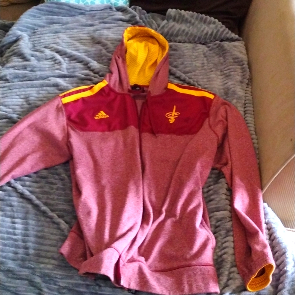 Adidas Cleveland cavaliers zip up hoodie